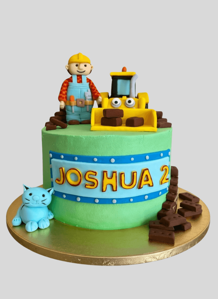 Radiant Bob The Builder Cake