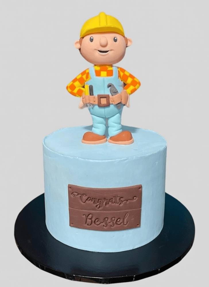 Shapely Bob The Builder Cake