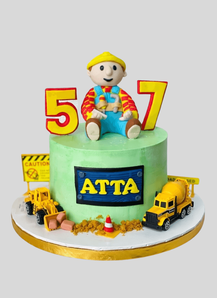 Stunning Bob The Builder Cake