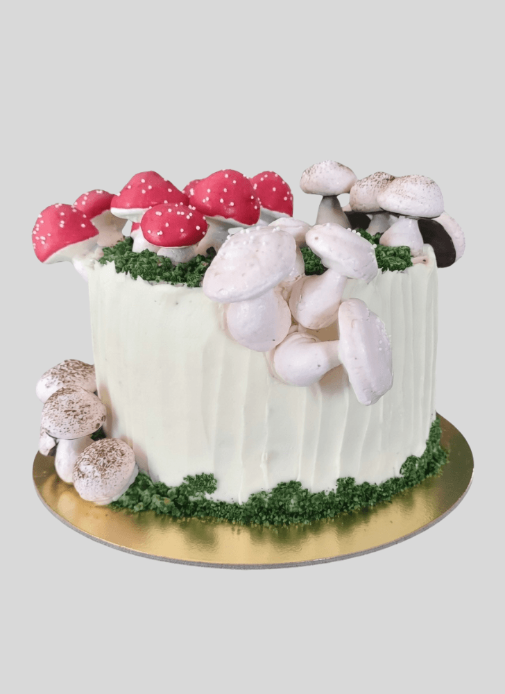 Beauteous Mushroom Cake
