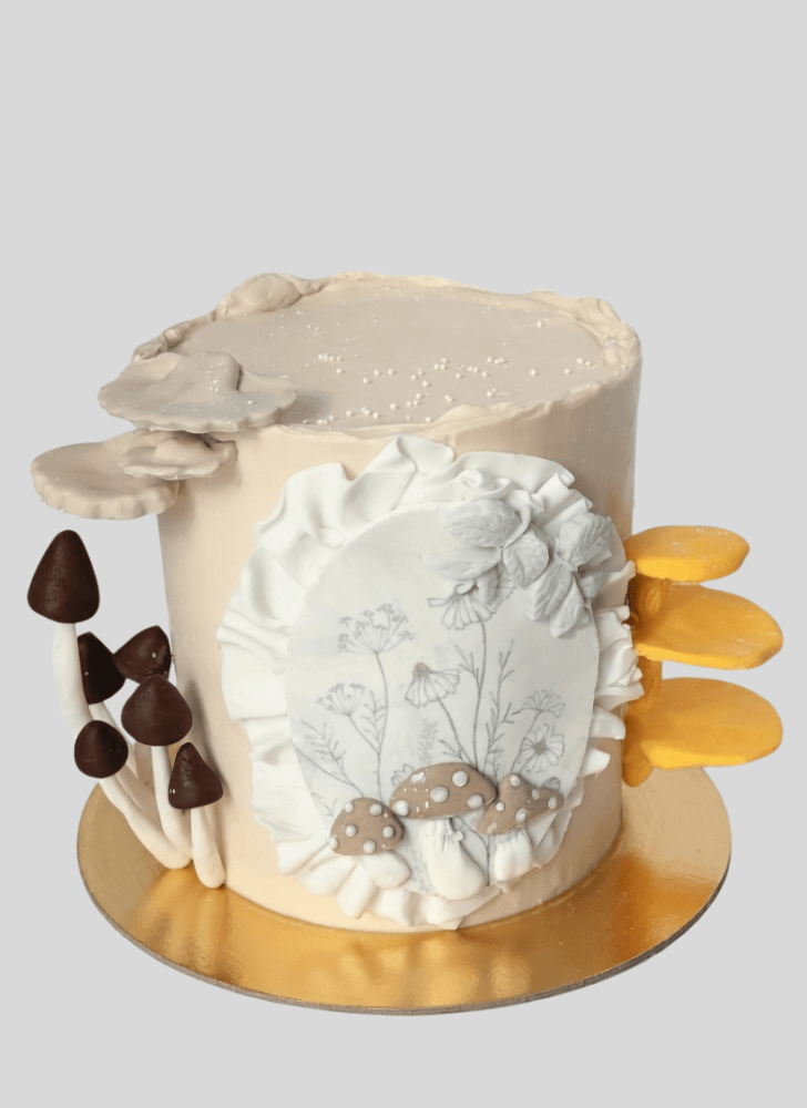 Bewitching Mushroom Cake