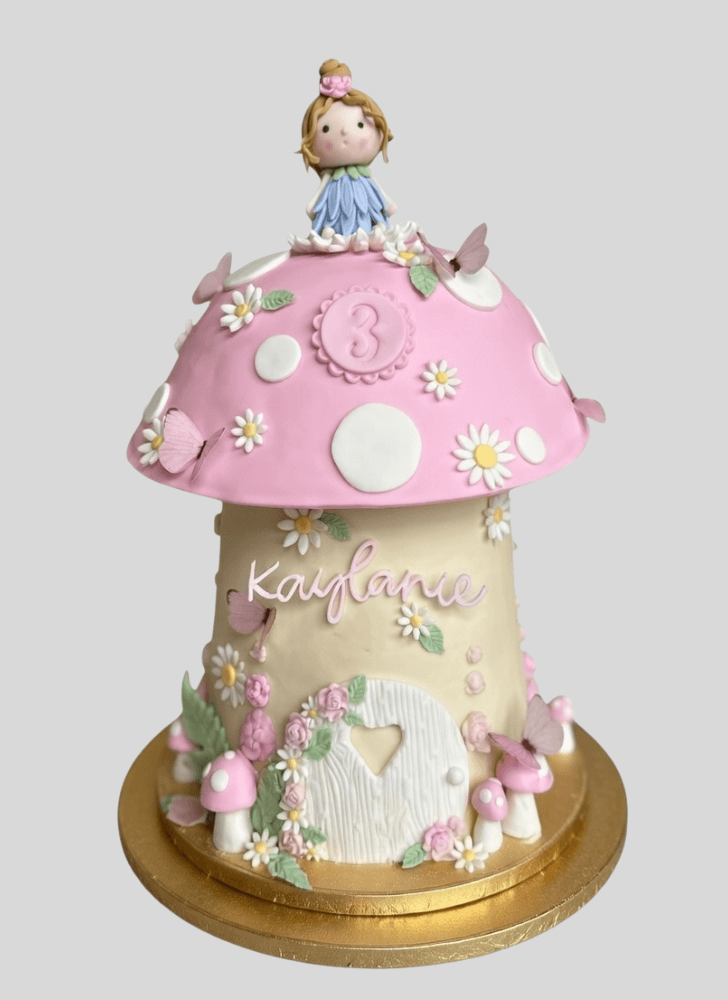 Captivating Mushroom Cake