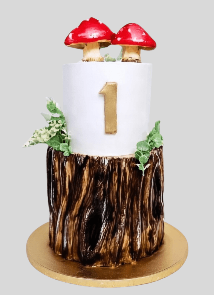 Classy Mushroom Cake