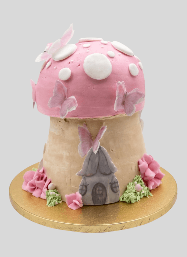 Dazzling Mushroom Cake