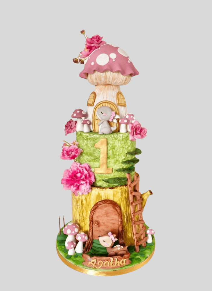 Delicate Mushroom Cake