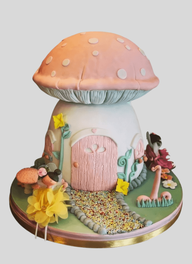 Divine Mushroom Cake
