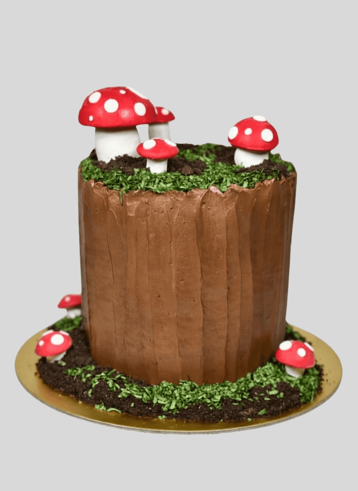 Gorgeous Mushroom Cake