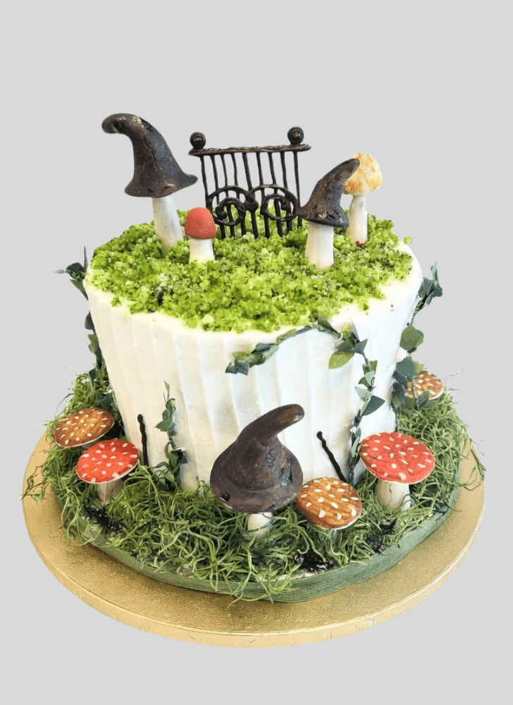 Graceful Mushroom Cake