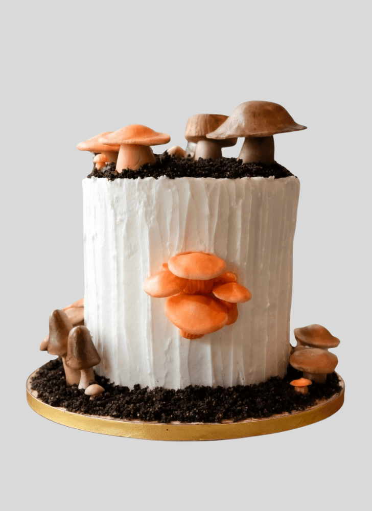 Radiant Mushroom Cake