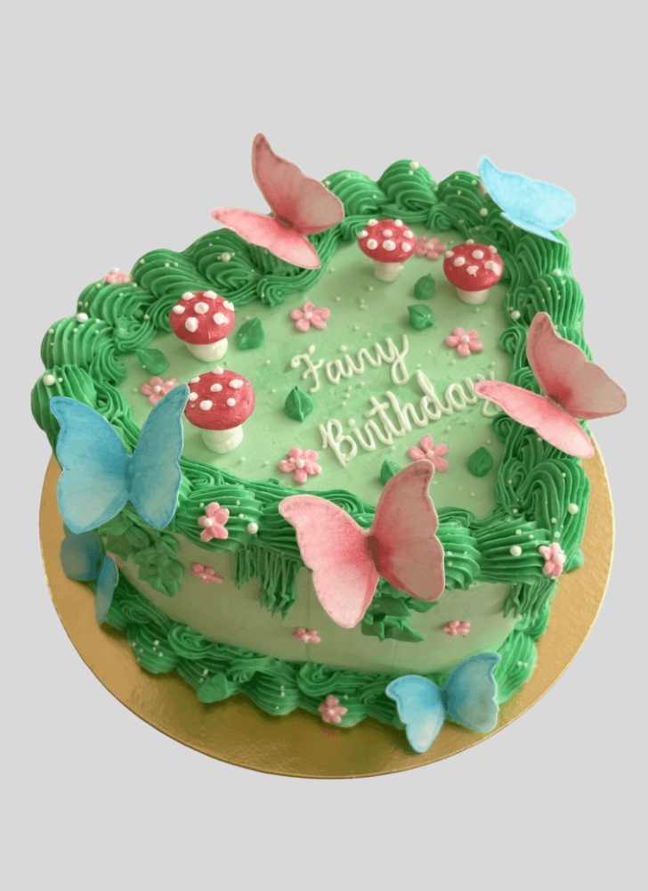 Resplendent Mushroom Cake