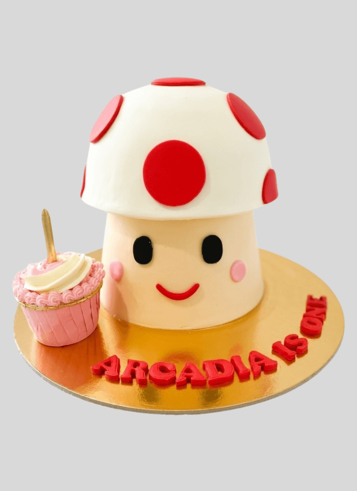 Shapely Mushroom Cake