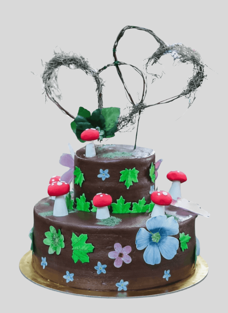 Superb Mushroom Cake