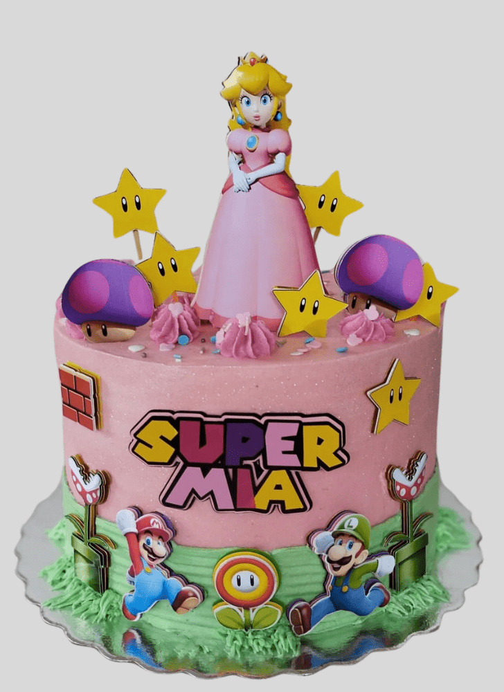 Grand Princess Peach Cake
