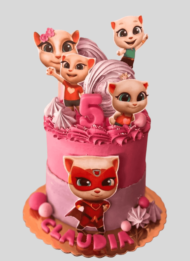 Enthralling Talking Tom Cake