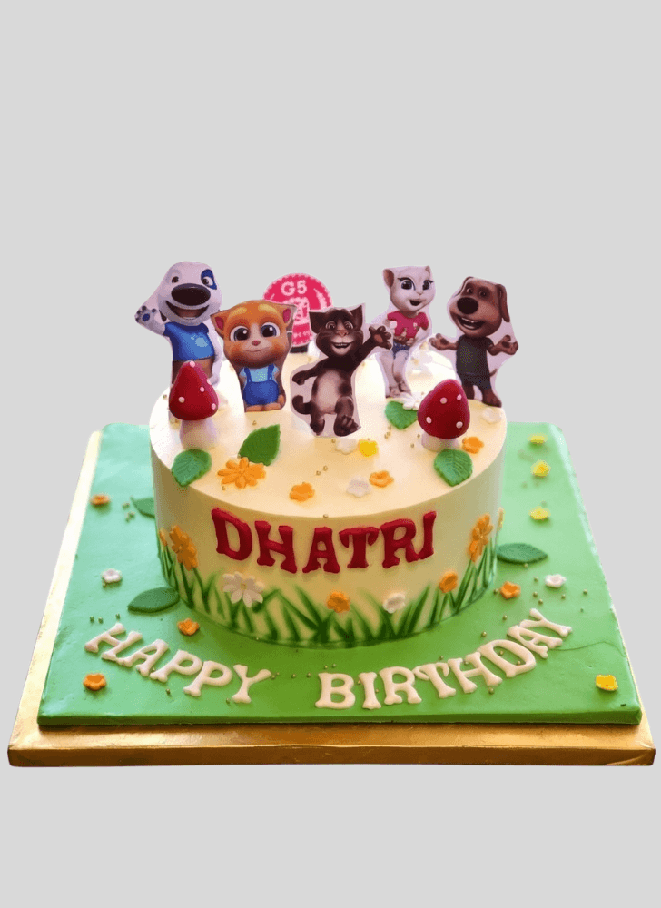 Magnetic Talking Tom Cake