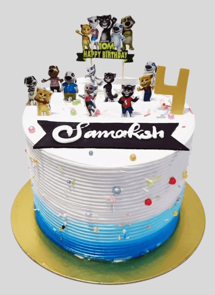 Magnificent Talking Tom Cake