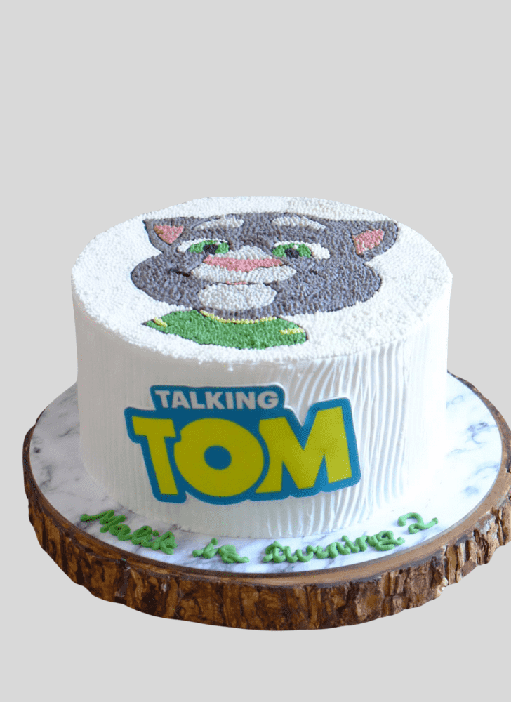 Shapely Talking Tom Cake