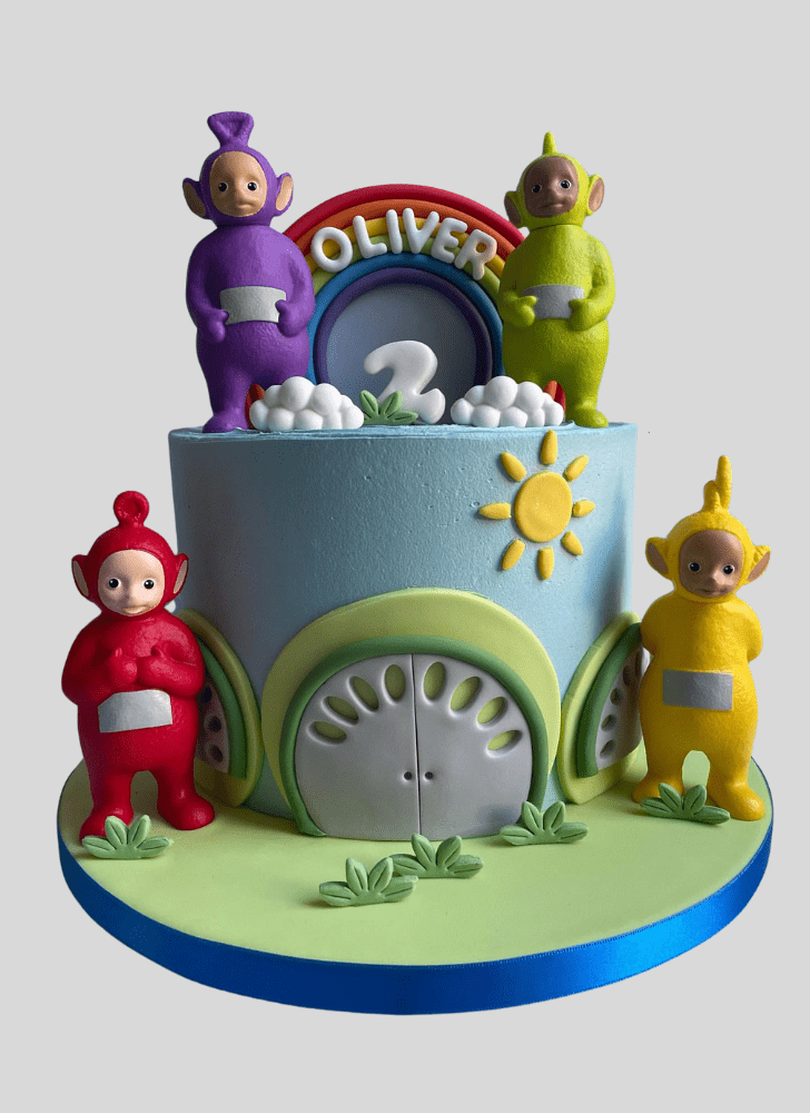 Magnetic Teletubbies Cake