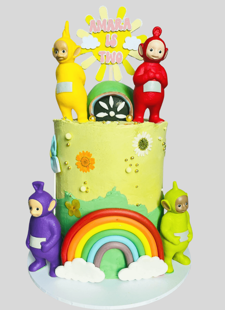 Mesmeric Teletubbies Cake
