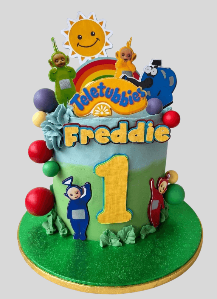 Wonderful Teletubbies Cake Design