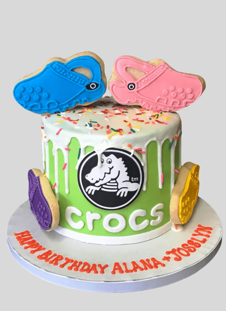 Refined Crocs Cake