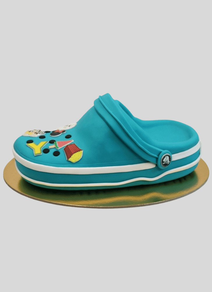 Resplendent Crocs Cake