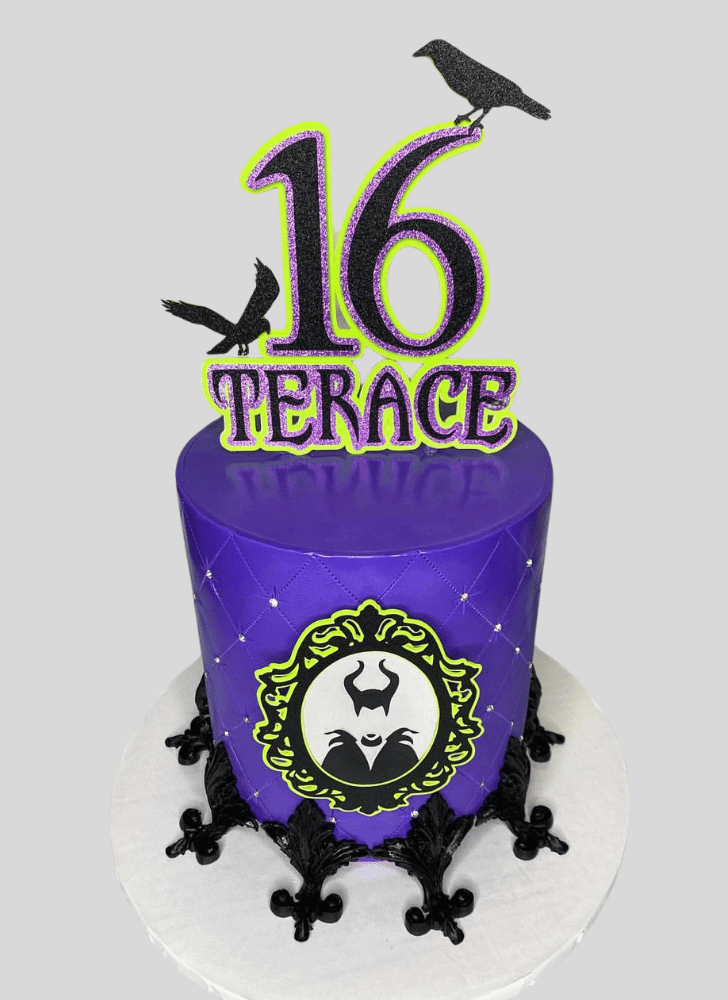 Exquisite Maleficent Cake