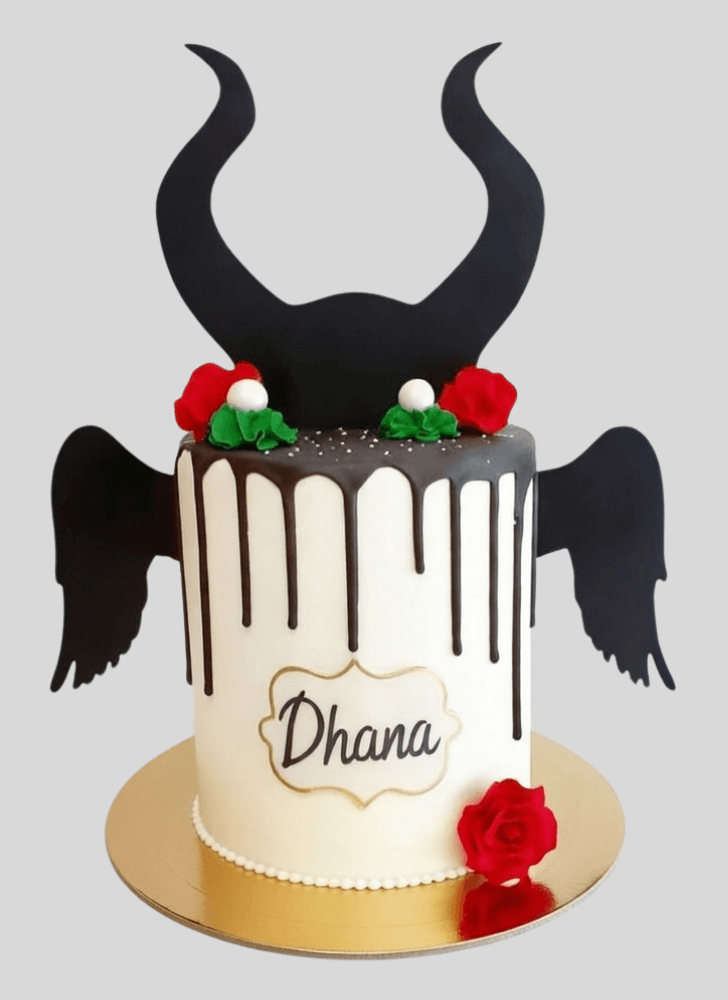 Fair Maleficent Cake