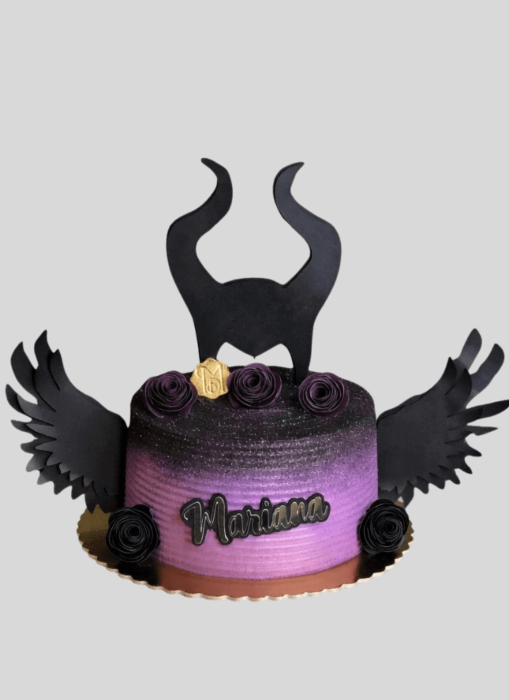 Marvelous Maleficent Cake