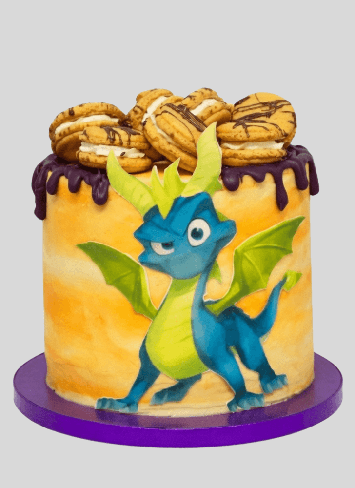 Admirable Spyro Cake Design