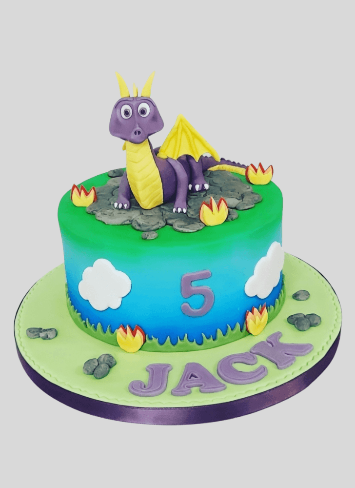 Beauteous Spyro Cake