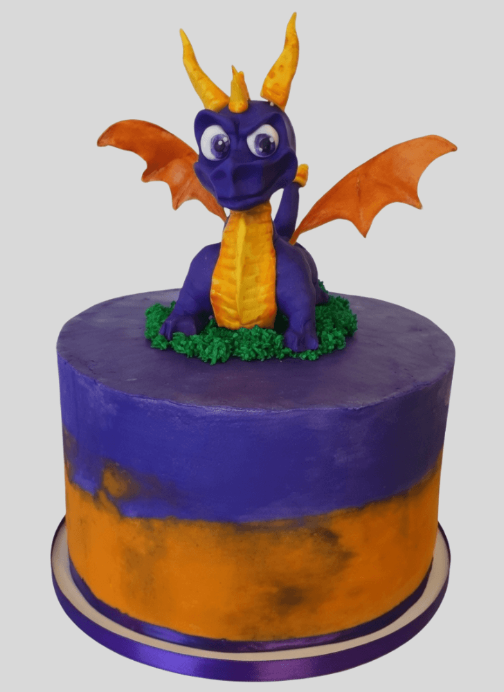 Bewitching Spyro Cake
