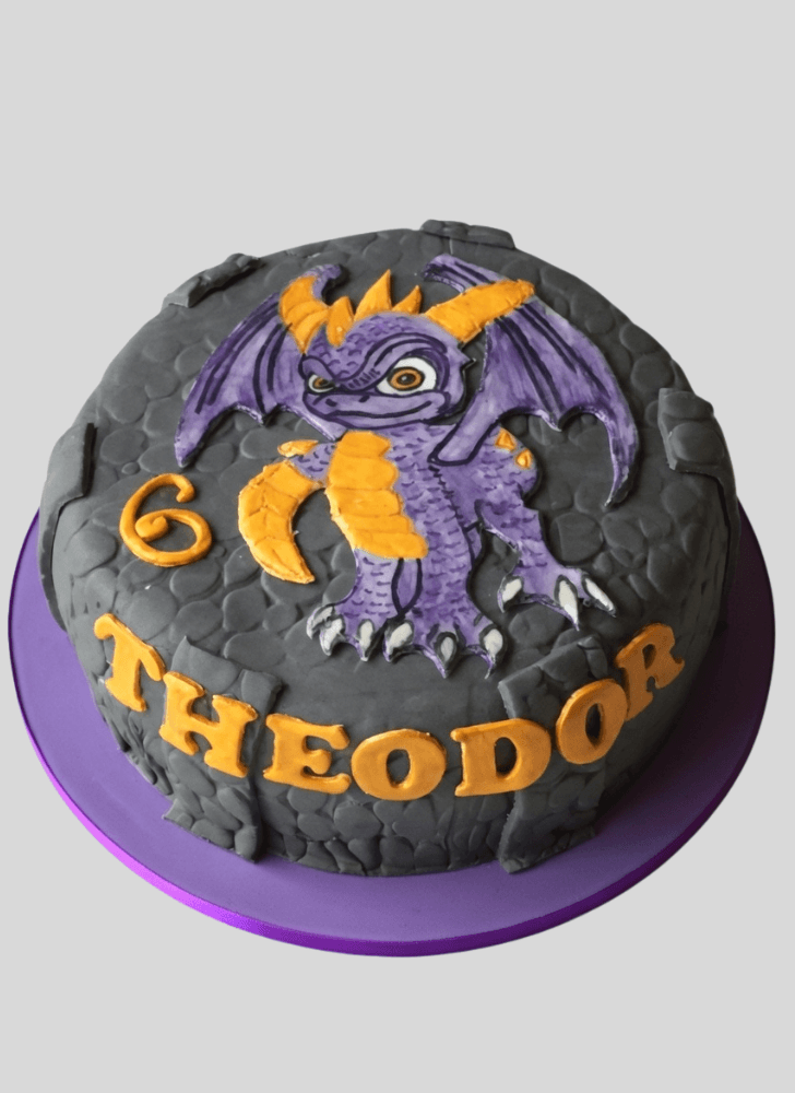Classy Spyro Cake