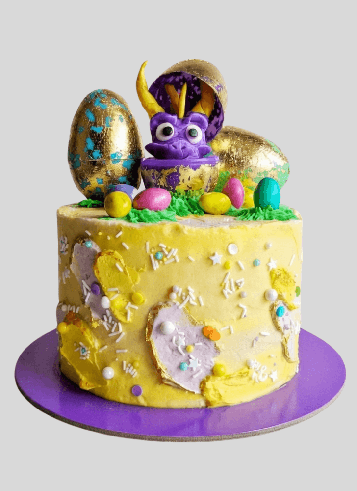 Fetching Spyro Cake