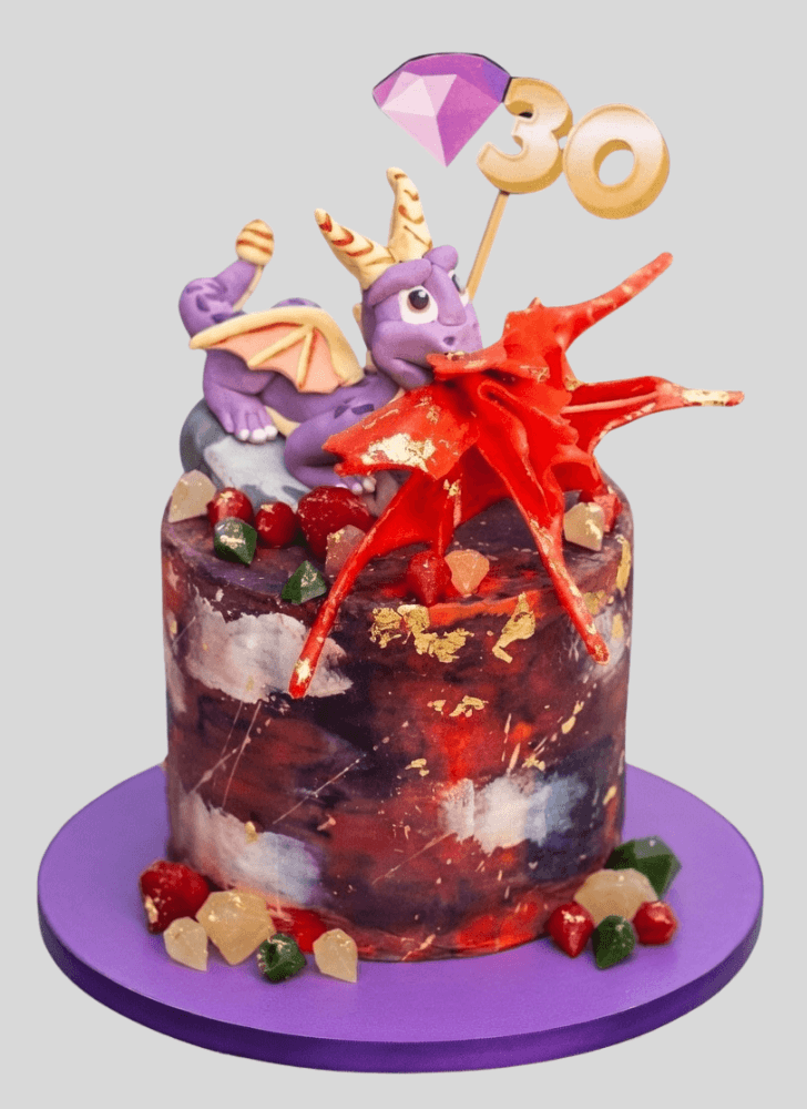 Ideal Spyro Cake