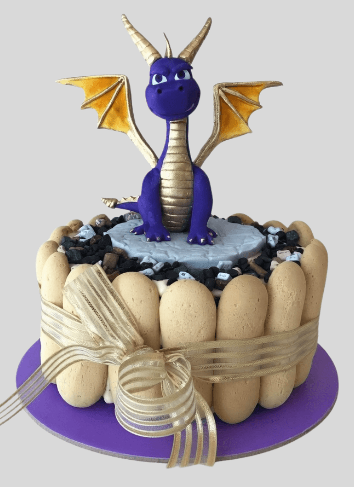 Inviting Spyro Cake