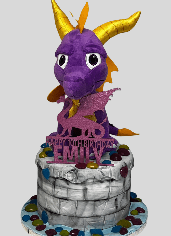 Pleasing Spyro Cake