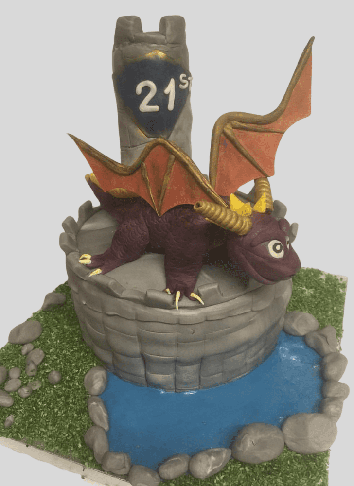 Radiant Spyro Cake