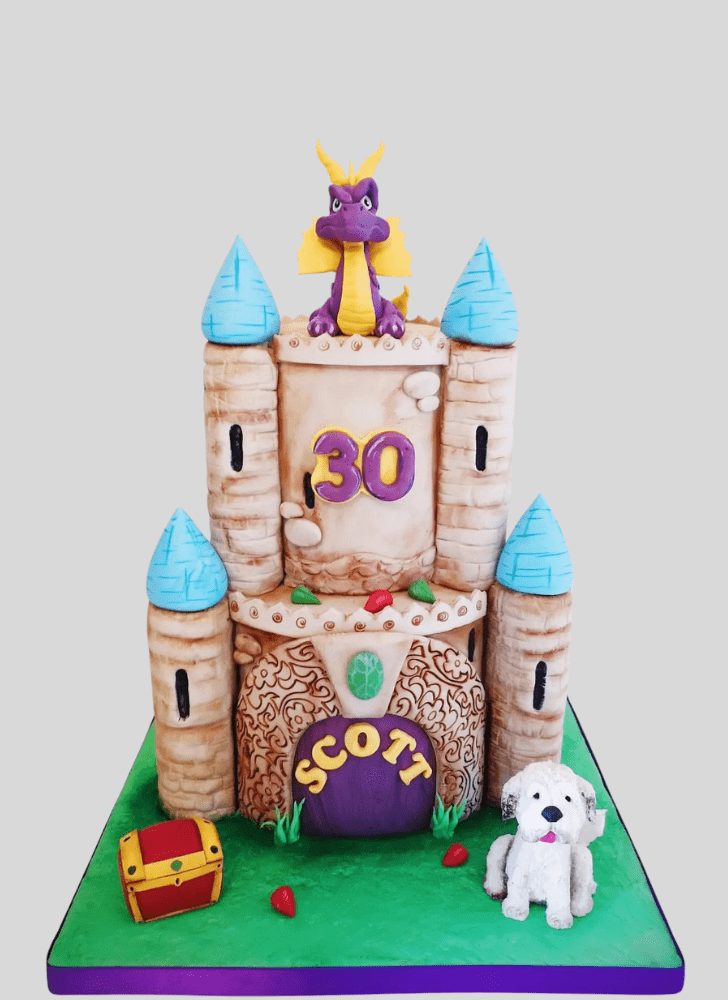 Slightly Spyro Cake
