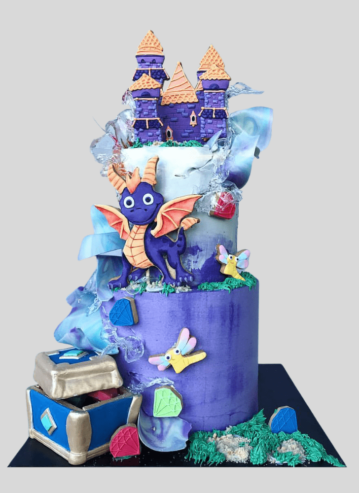 Wonderful Spyro Cake Design