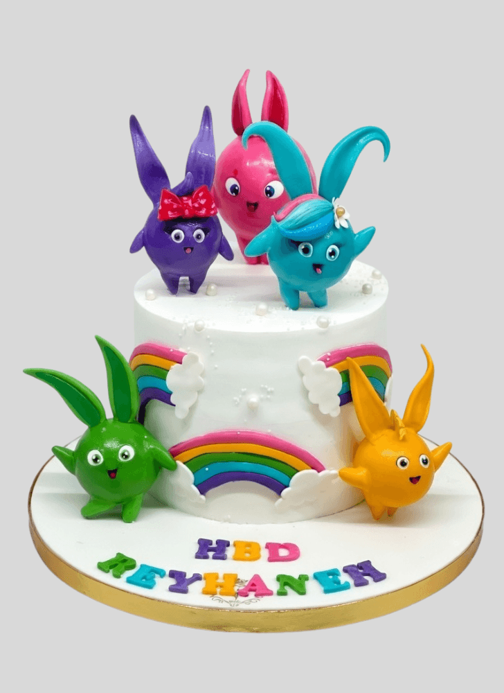 Angelic Sunny Bunnies Cake