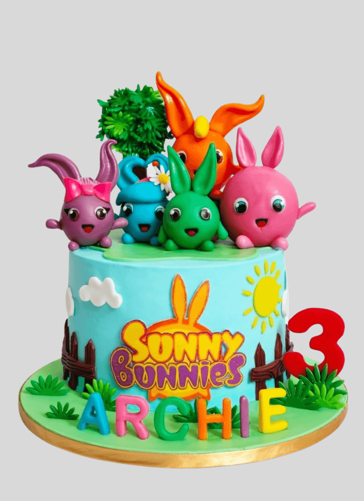 Delicate Sunny Bunnies Cake