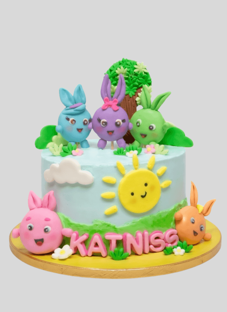 Handsome Sunny Bunnies Cake