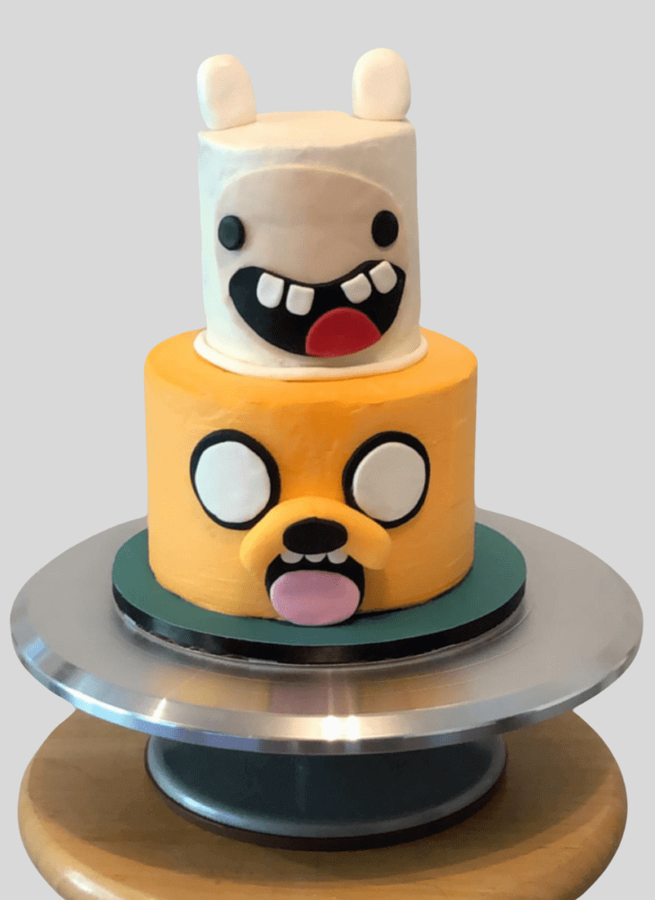 Admirable Adventure Time Cake Design
