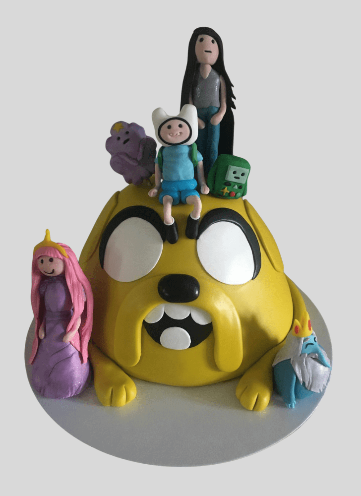 Alluring Adventure Time Cake