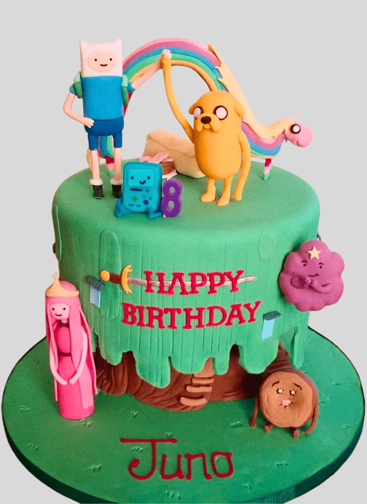 Captivating Adventure Time Cake