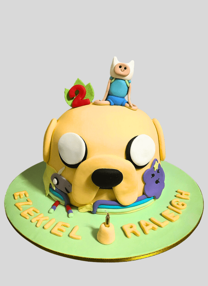 Comely Adventure Time Cake
