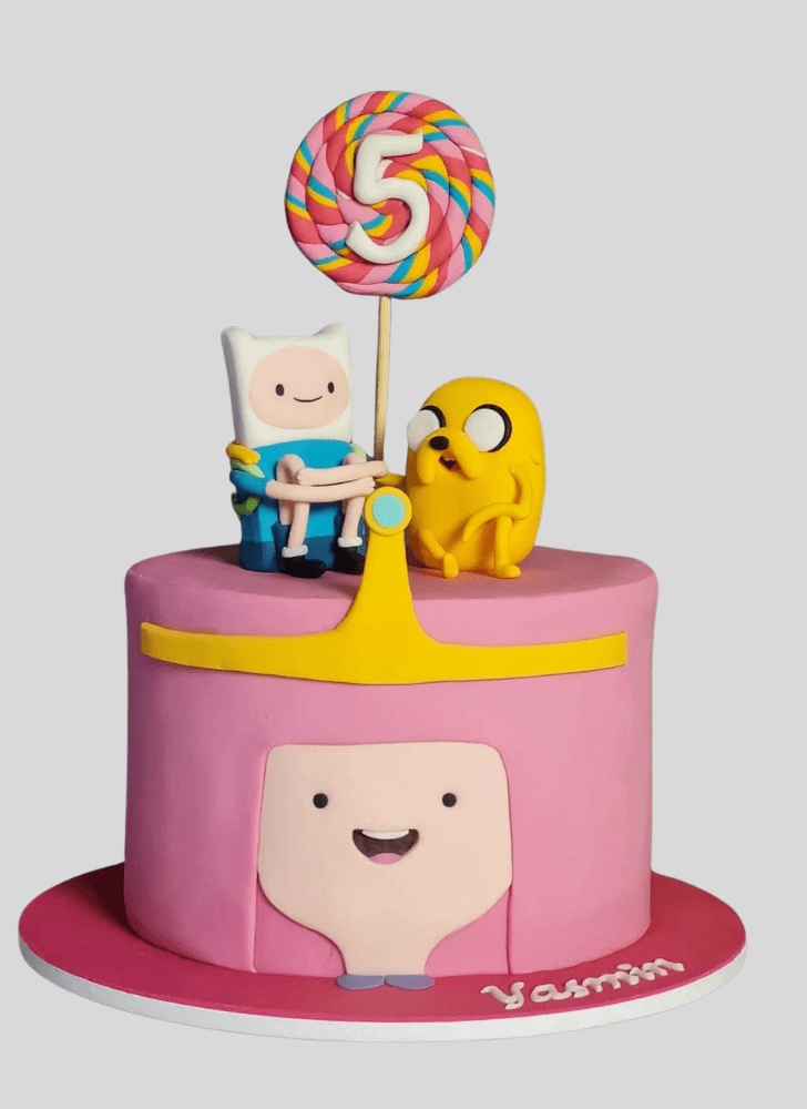 Enthralling Adventure Time Cake