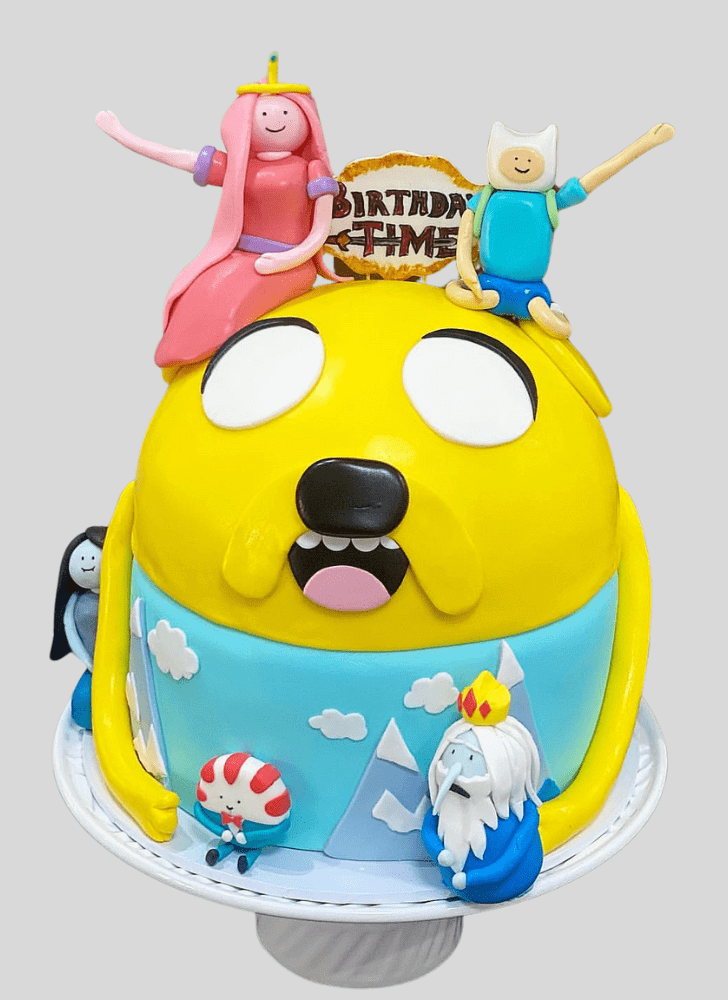 Enticing Adventure Time Cake