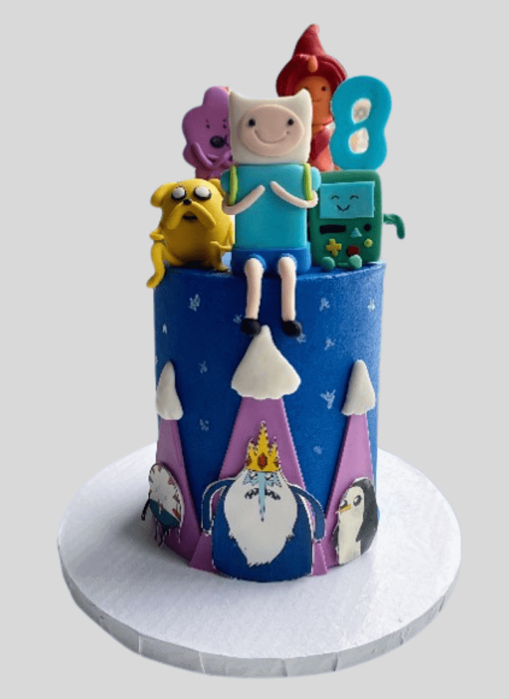 Fair Adventure Time Cake